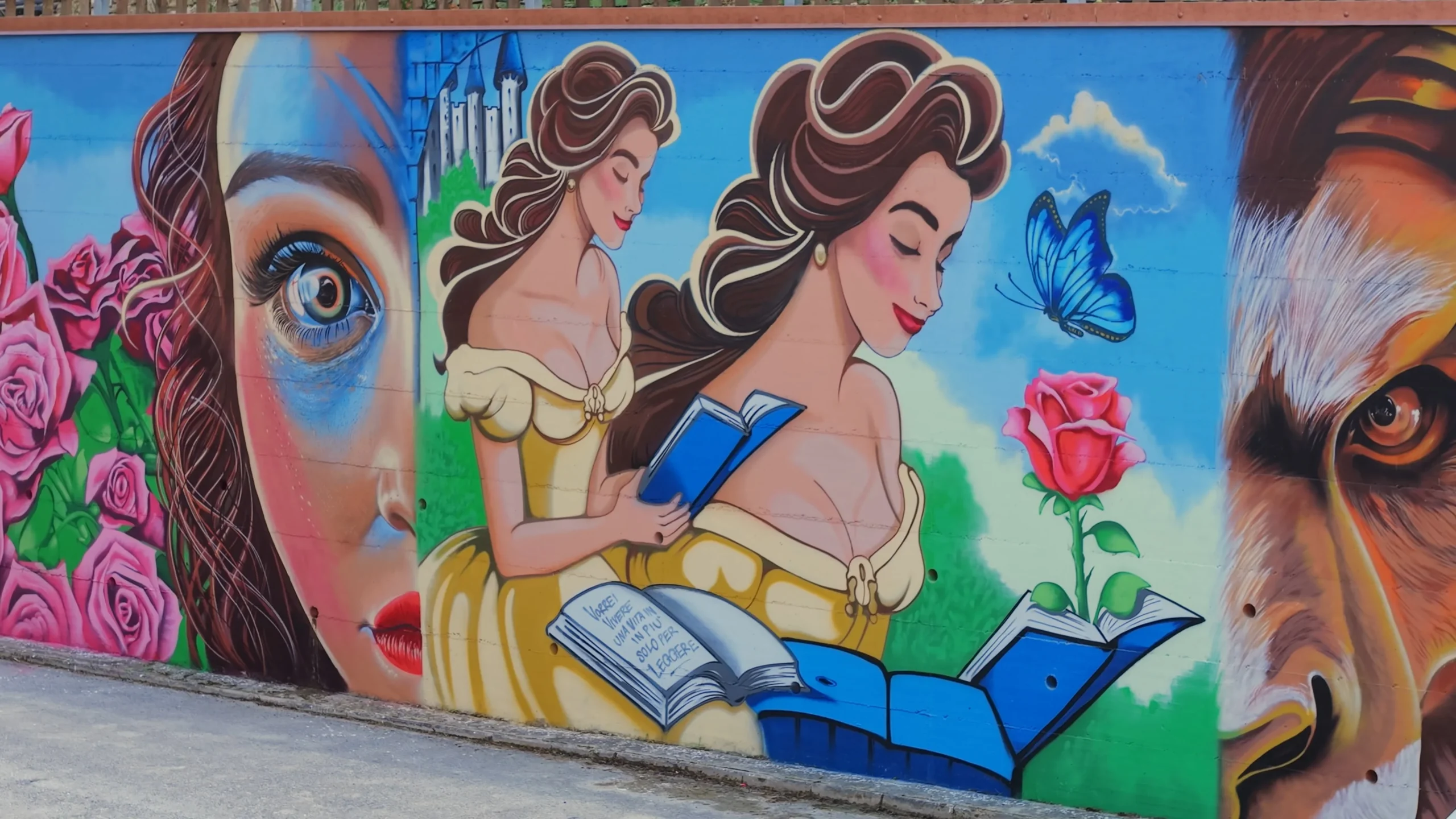 Jorit murale Rapone